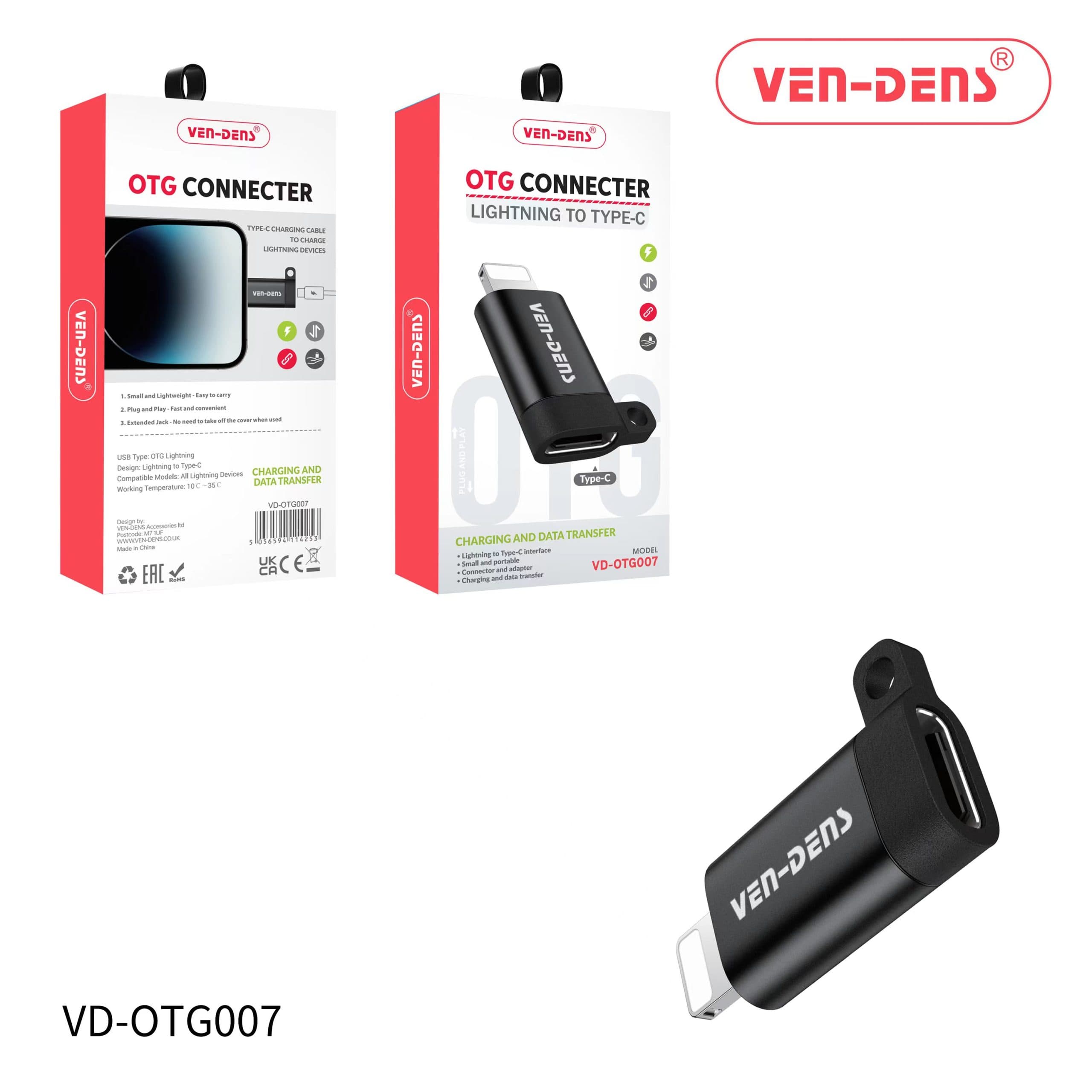 OTG Connector Lightning To Type C