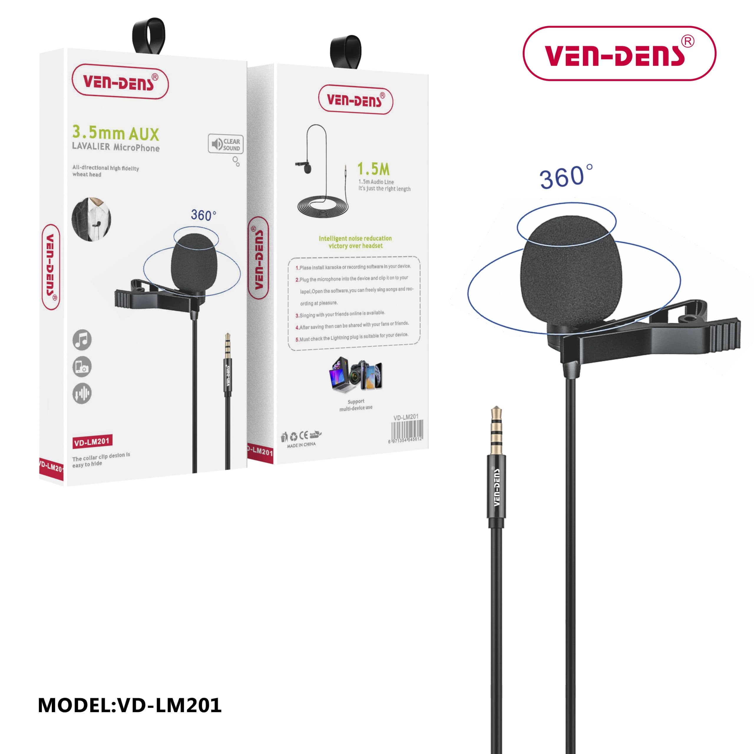 Lavalier Microphone to 3.5mm Aux