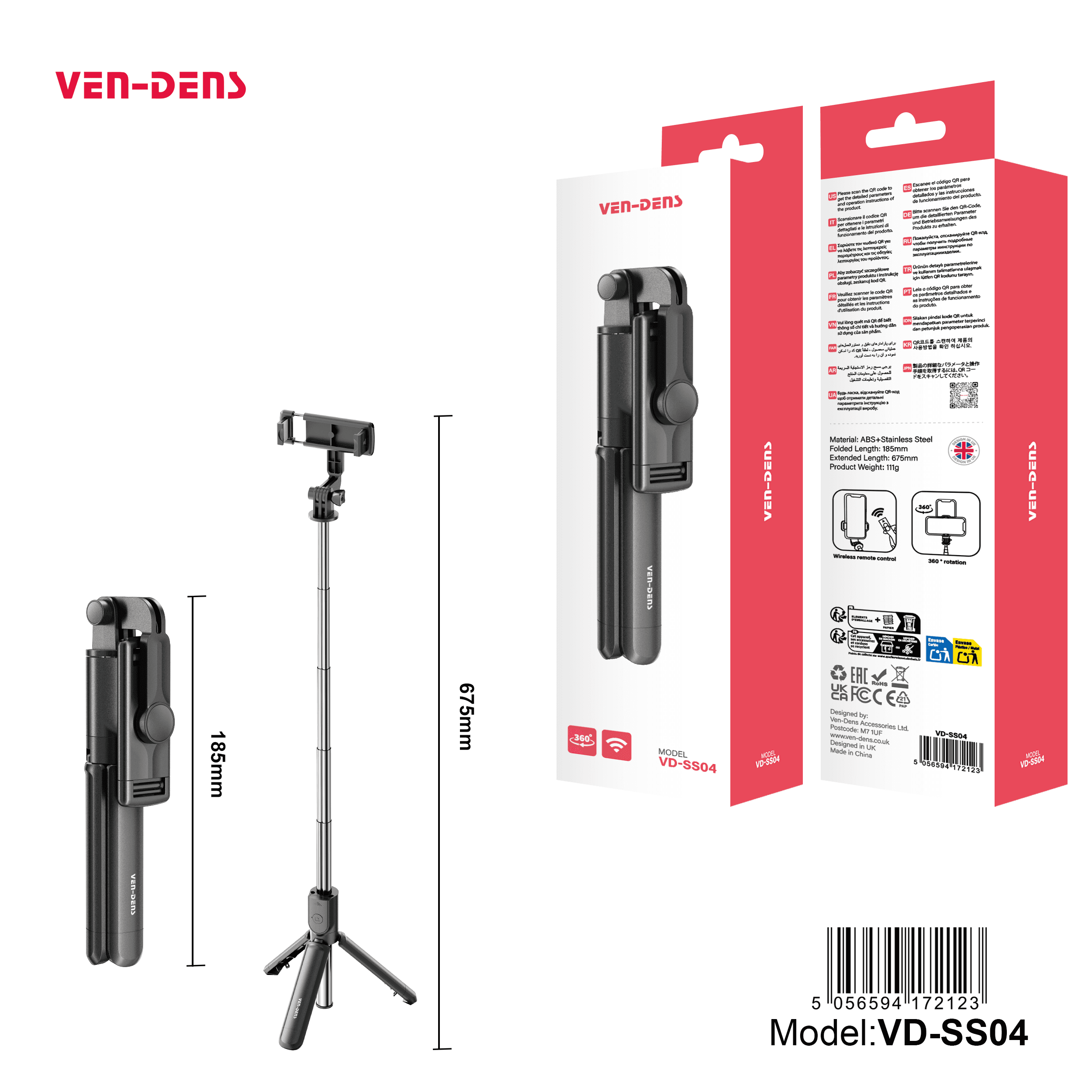 Selfie Stick Anti-shake Tripod