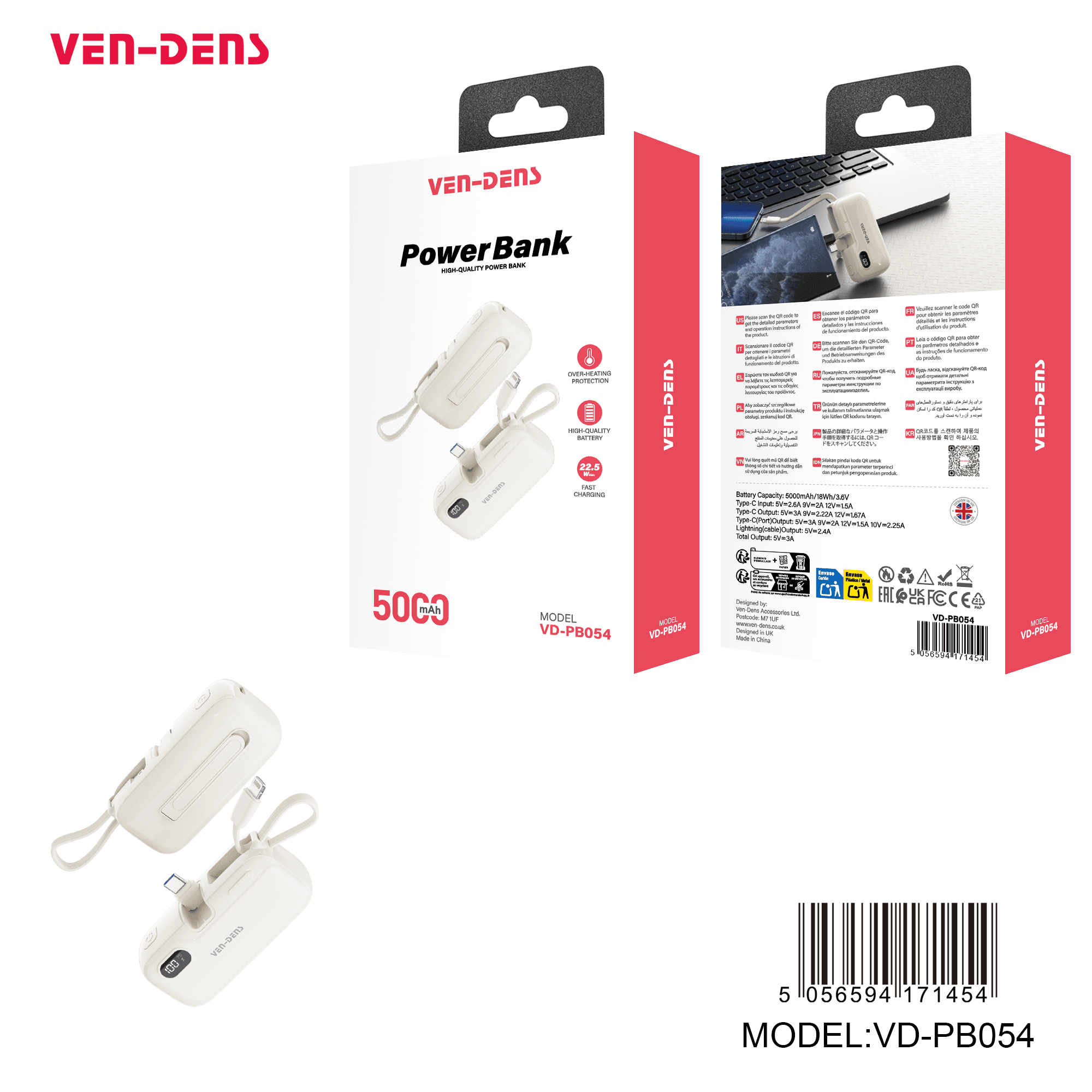 Power Bank 5000mAh 22.5W SUPER CHARGE