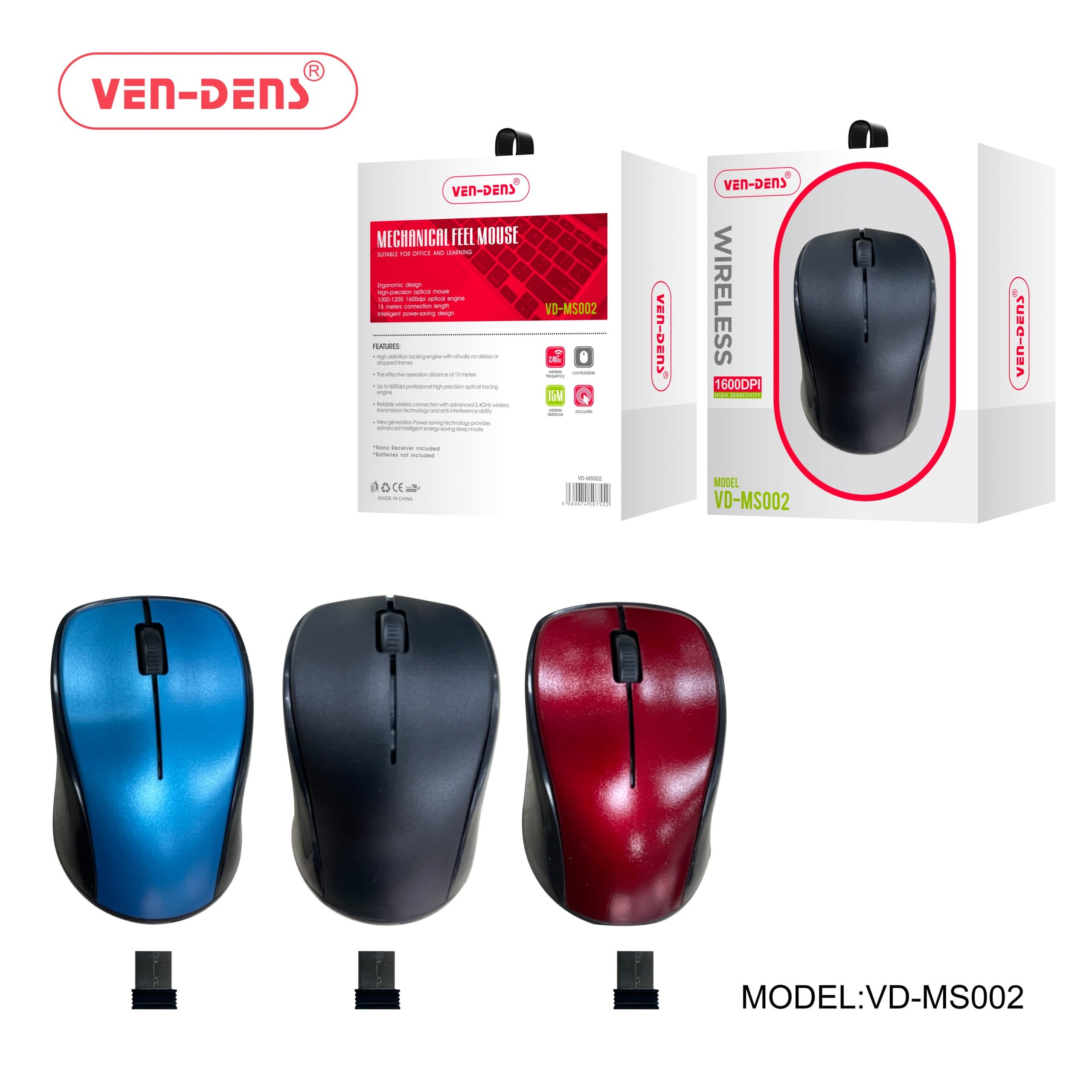 Mechanical Feel Wireless Mouse