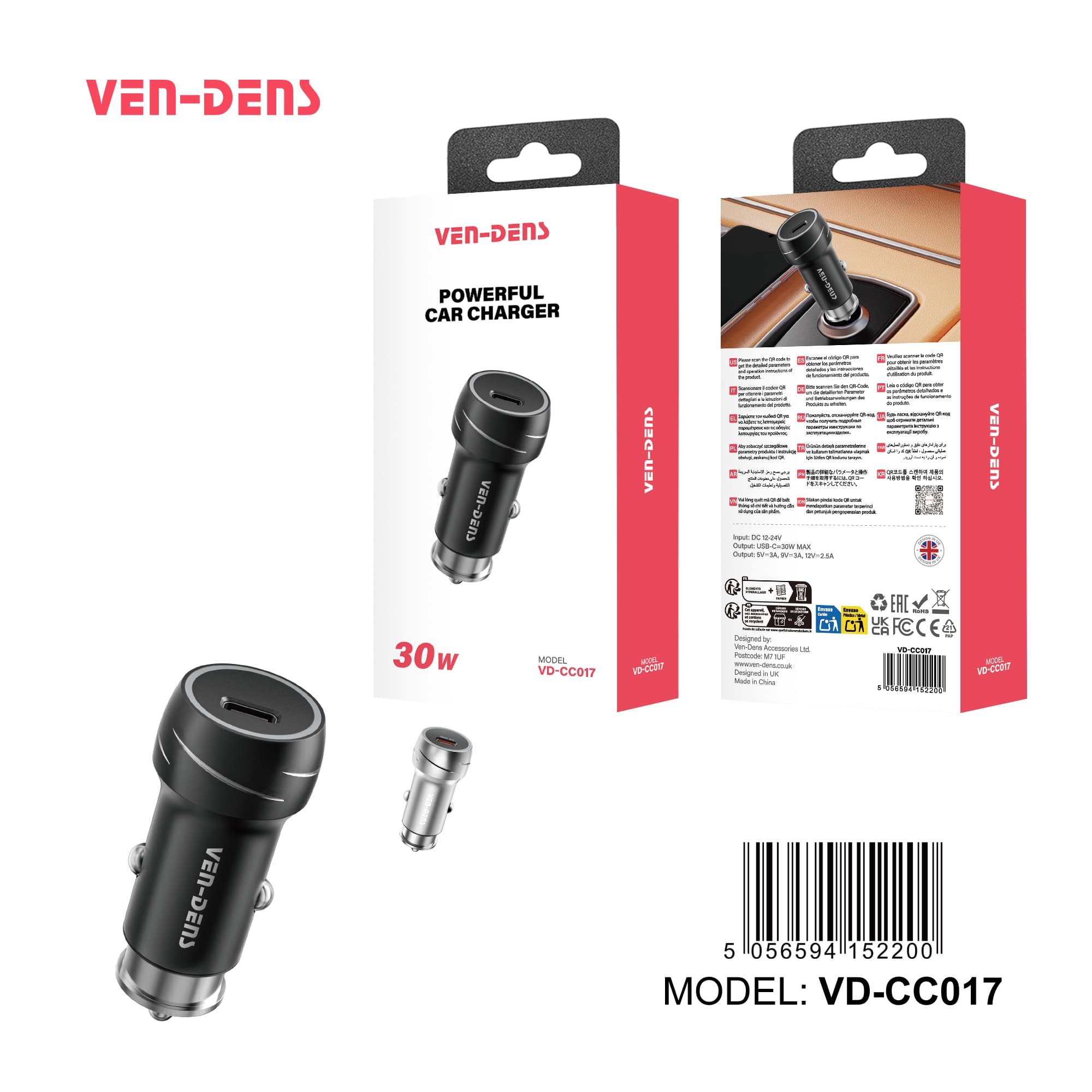 30w powerful car charger